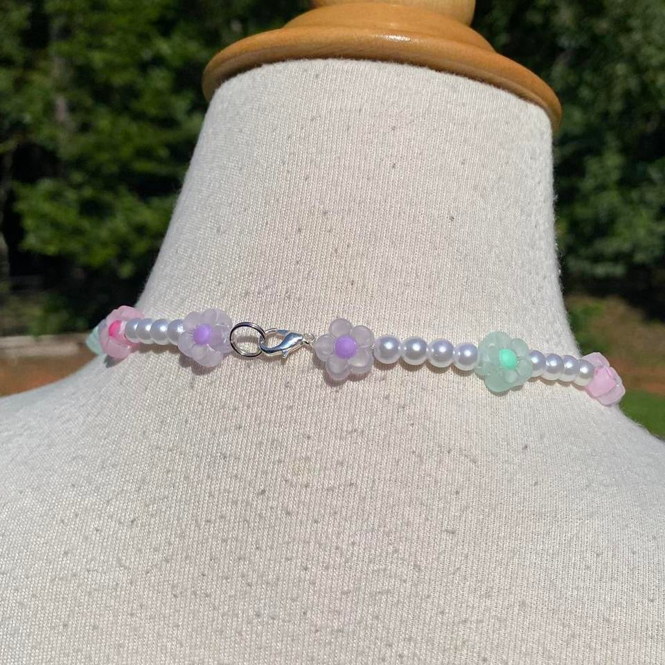 Flowers & Bees Necklace